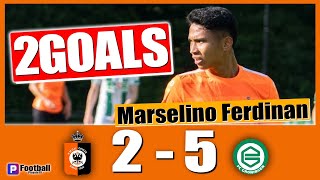 【Official】🇮🇩Marselino Ferdinan // KMSK DEINZE vs FC GRONINGEN Friendly Match【23-24】