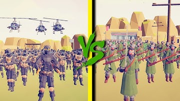 TASK FORCE TEAM vs MEDIEVAL ARMY - Totally Accurate Battle Simulator TABS