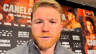 CANELO &quot;ONLY BAD THING ABOUT RYAN GARCIA IS OSCAR DE LA HOYA, SAYS MUNGUIA WILL GET KNOCKED OUT!