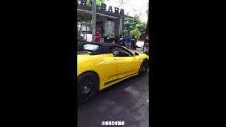 Ferrari f430 spider start up, loud revs ,and accelerations (bandung,
indonesia) 4k !