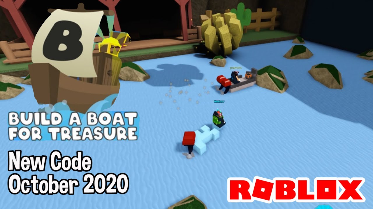 Roblox Build A Boat For Treasure New Code October 2020 Youtube - roblox build a boat for treasure codes 2020 october