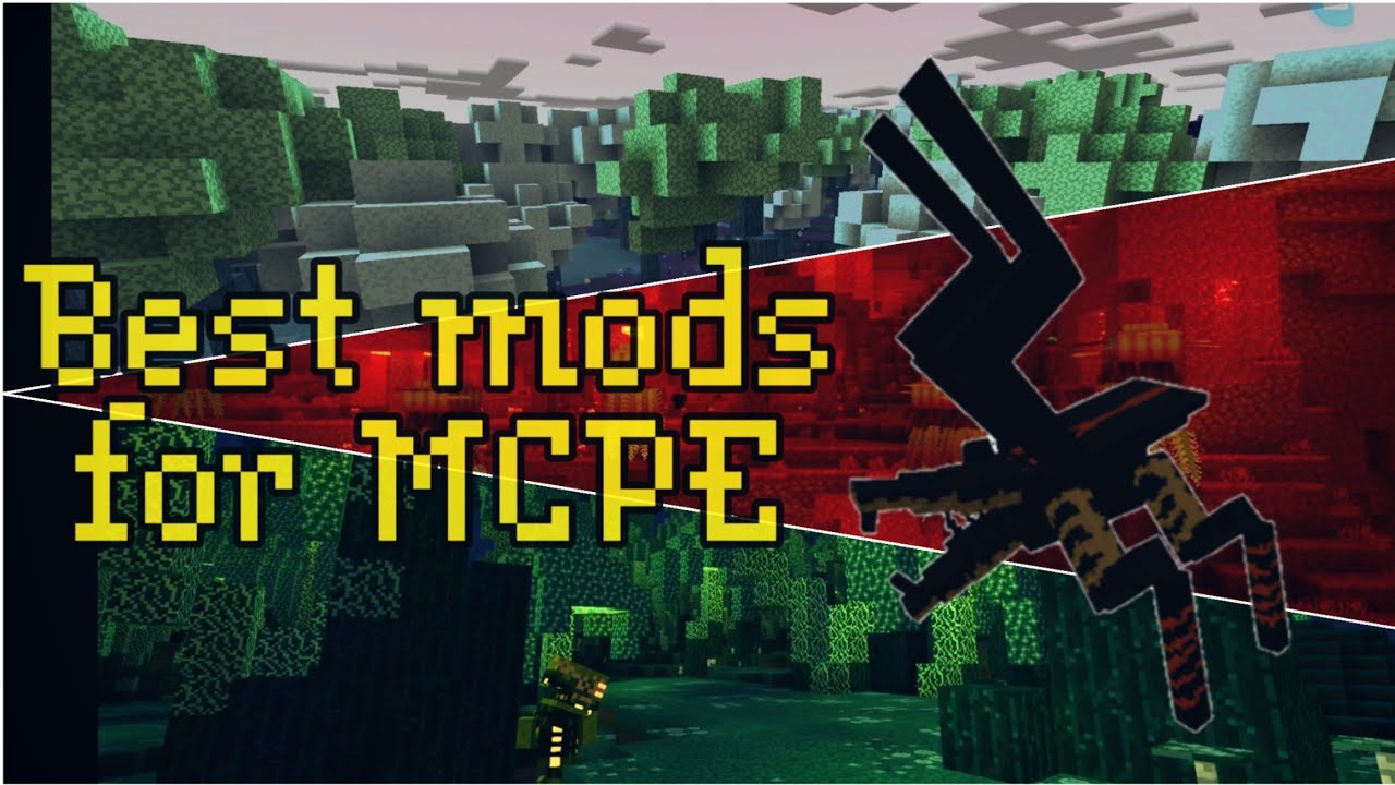 BEST MODS FOR MINECRAFT PE WHICH WILL BLOW YOUR MIND!!! New worlds, structures, creatures and other!