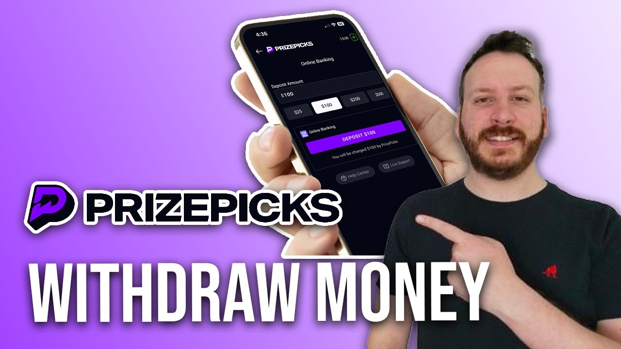 How To Withdraw Money From Prizepicks On Phone - YouTube