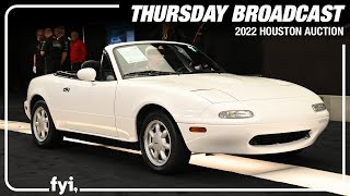 THURSDAY HOUSTON AUCTION BROADCAST - BARRETT-JACKSON 2022 HOUSTON AUCTION screenshot 3