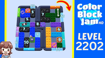 Color Block Jam Level 1280 (2202) Solution Walkthrough