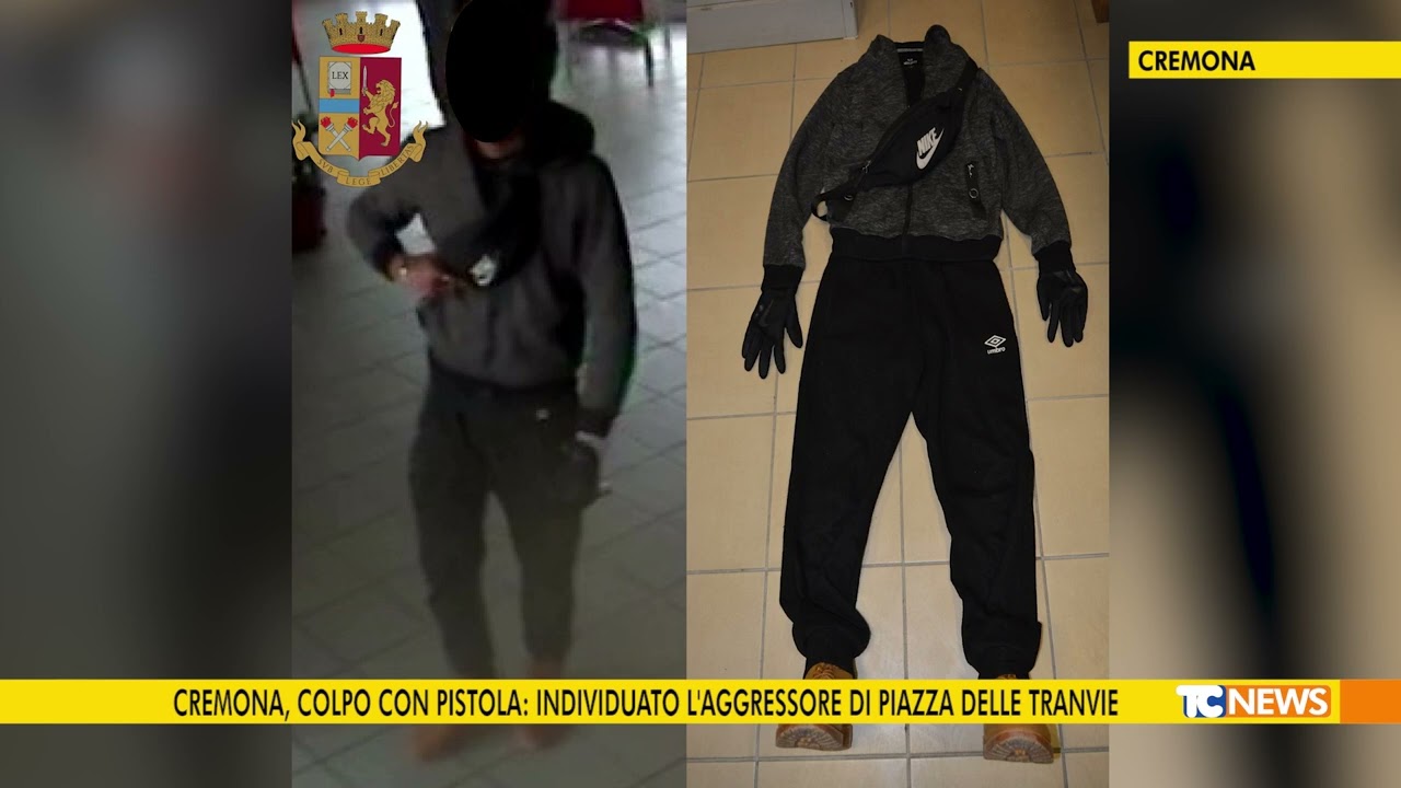 Cremona, colpo con pistola: individuato l'aggressore di piazza delle Tranvie