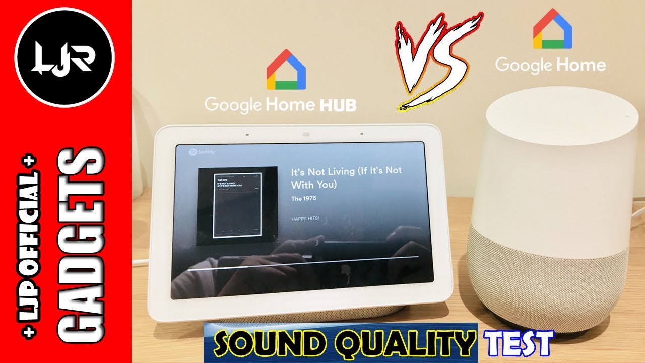 SOUND TEST] Google Home Hub Vs Google 