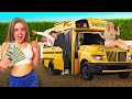 LAST TO LEAVE SCHOOL BUS WINS $20,000! 🍎 | Piper Rockelle