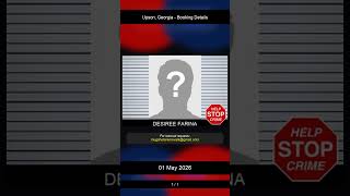Upson Georgia Booking Records - 01 May 2026