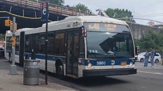 NYCT Bus: 2012 Nova Bus LFSA [5860] on the Bx40 @ E 180 St & Morris Park Av