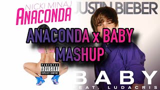 Baby Anaconda - Justin Bieber x Nicki Minaj Mashup