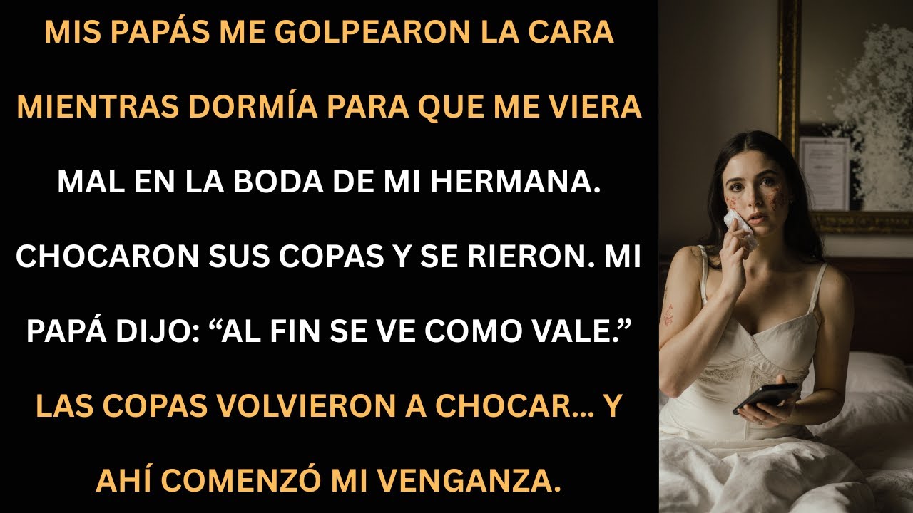 Mis papás arruinaron mi cara antes de la boda de mi hermana… pero no esperaban mi venganza.