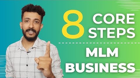 🔥 8 CORE STEPS 🔥 IN MLM BUSINESS|direct selling kerala|LBN TALKS|libin kv|network marketing|mlm Q&A