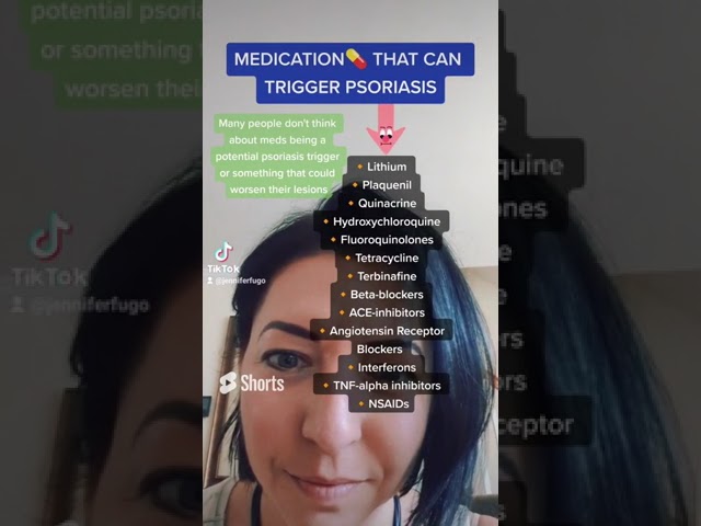 MEDICATION Can Trigger Psoriasis?! #shorts