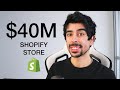 $40 Million Niche Store On Shopify