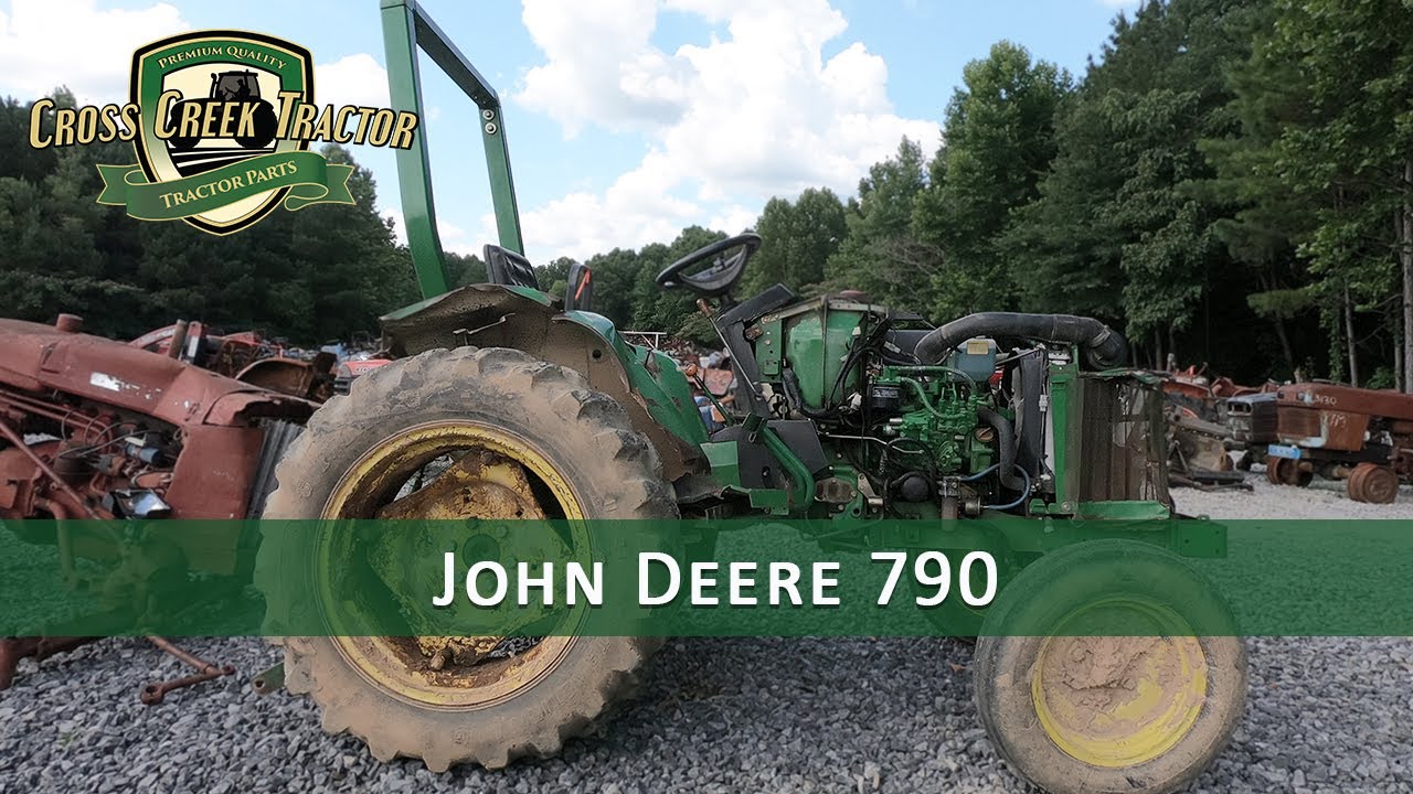 John Deere 790 Tractor Parts Youtube