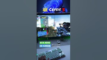 Crysis 3 Remaster - 4K Ray Tracing Benchmark Very High Setting - 13900k & 4090