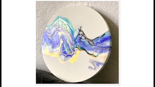 WINTERSTROM SWIPE Whoohoooo, So much fun!!! Acrylic pouring technique ColourArte Primary Elements screenshot 5