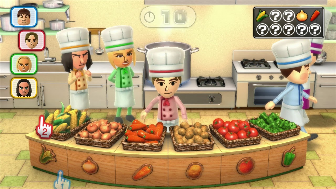 Wii Party U minigame: Recipe Recall 60fps