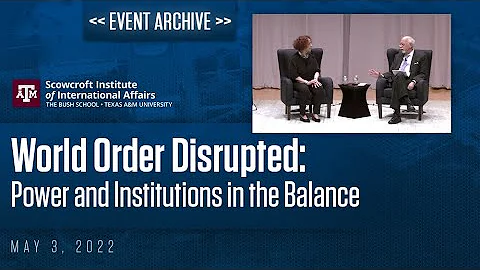 Anna Palacio: World Order Disrupted: Power and Ins...