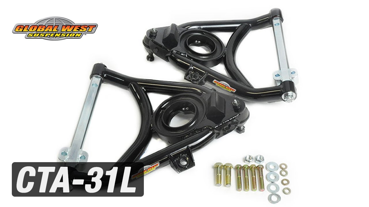 Tubular Lower Arms Designed for 1963-1982 Corvettes & Built For Larger Shock Bodies