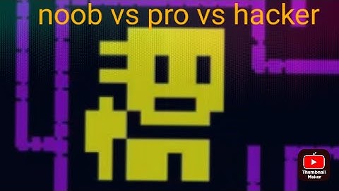 Noob vs pro vs hacker in tomb of the mask