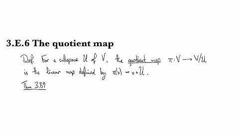 3.E.6 The quotient map