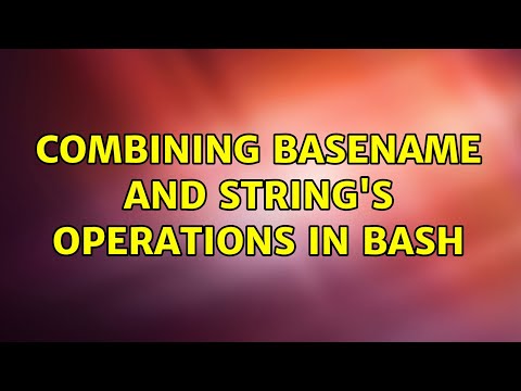 Combining basename {} and string's operations in bash