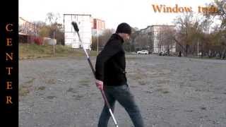 Фаер-шоу. Уроки Шест (Spin staff) Стиль Center. - Window turn Фаер-шоу. Уроки Шест (Spin staff) Стиль Center. - Window turn