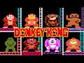 DONKEY KONG - VERSIONS Comparison  ▶ EVOLUTION through its PORTS