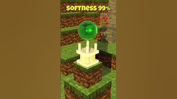 I Tried Every Softness Level and This Happened! (3D Minecraft Simulation)