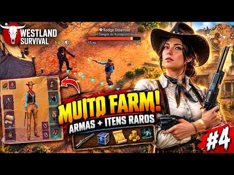 ●NEW WEAPONS AND RARE ITEMS! 🤠 HOW TO FARM AND LEVEL UP FAST 👁️ Westland Survival GAMEPLAY #4