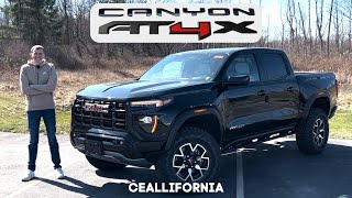Player Profile 2024 GMC Canyon AT4X | Can't Afford A Raptor? Buy This! | Walkaround Review and Test Drive