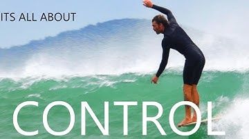 Its all about Control! Fraser on the single fin.