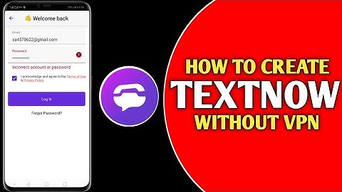 How to make textnow account in India | 2ndline sign up problem | textnow account create 2024