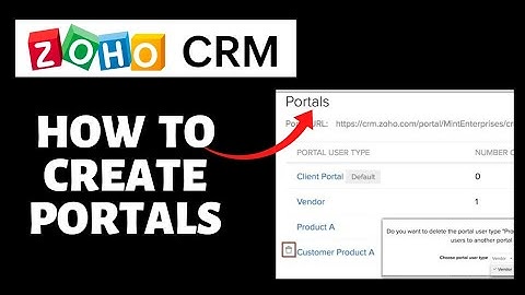 How To Create Portal in Zoho CRM | Zoho CRM Tutorial