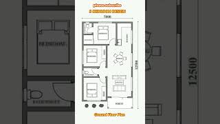 7x12.5m, Outstanding  house plan with mind blowing 3 bedroom design for 2023 screenshot 2