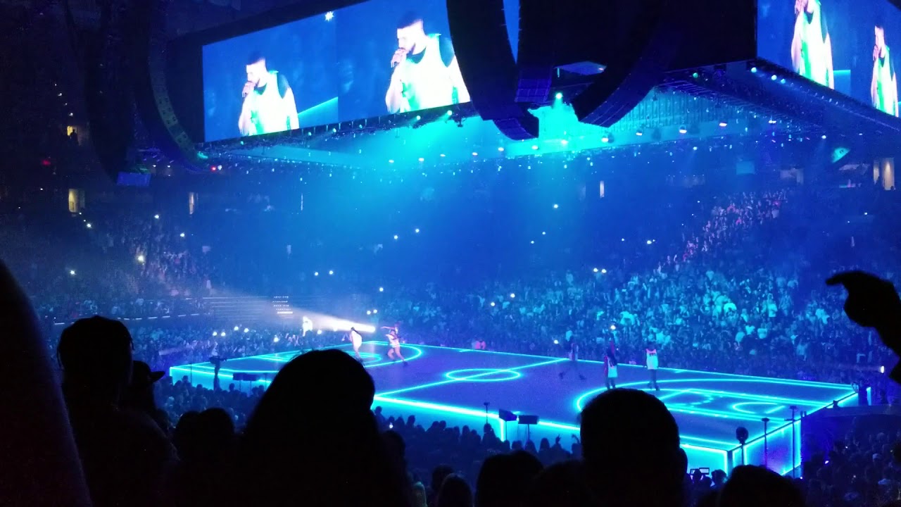 Drake In Boston Concert Td Garden 2018 Part 4 Youtube