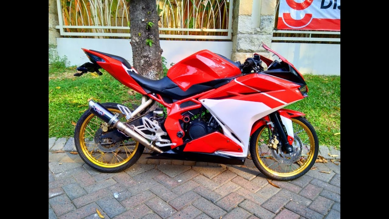 Yamaha Vixion Modifikasi Full Fairing Cbr 250rr By Wkwk Chanel