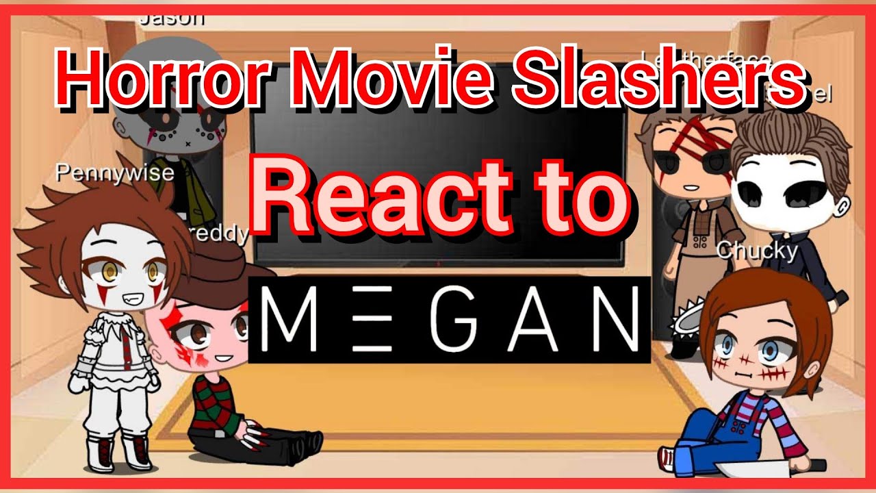Horror Movie Slashers React to M3gan Edits | Gacha Club