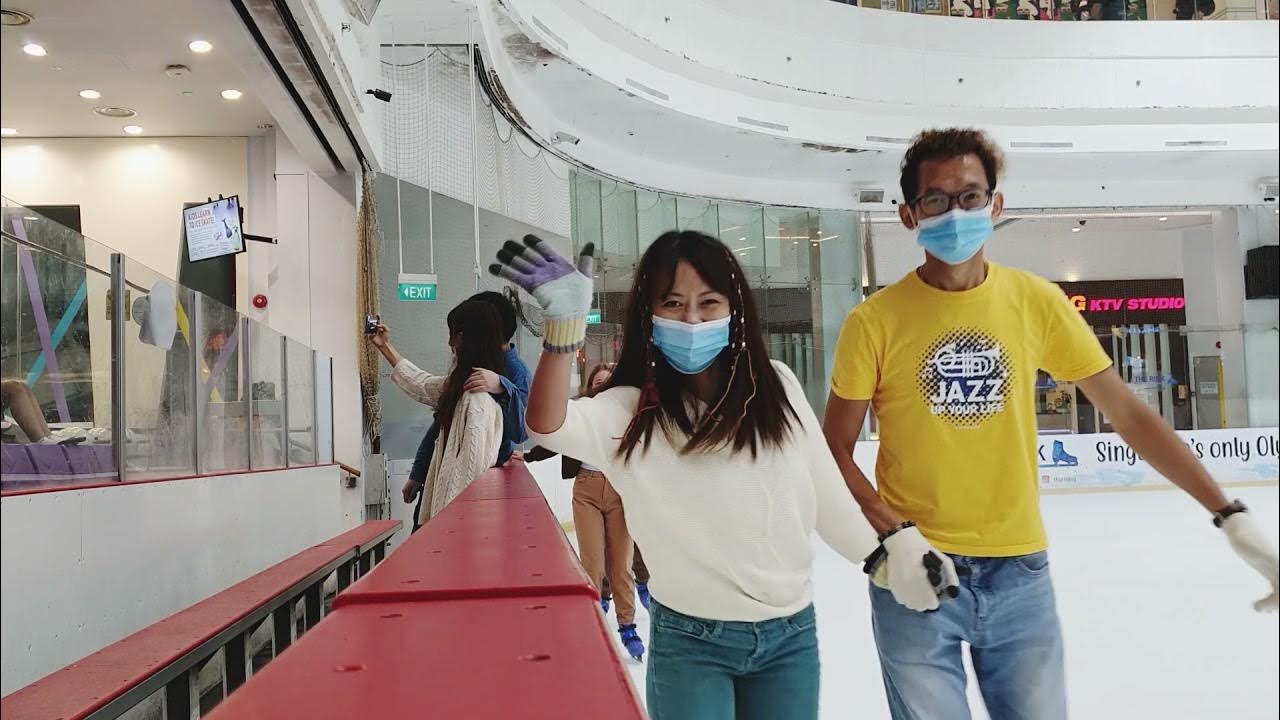 Ice Skating Jcube Ice Rink YouTube