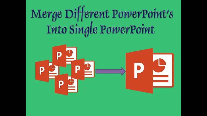 How to Merge (Combine) Different PPT's into Single PowerPoint Presentation.