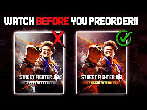 Street Fighter 6 Standard, Ultimate, And Deluxe Edition Details