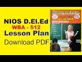 Solved Lesson Plan(WBA)download pdf Solved Lesson Plan(WBA)download pdf
