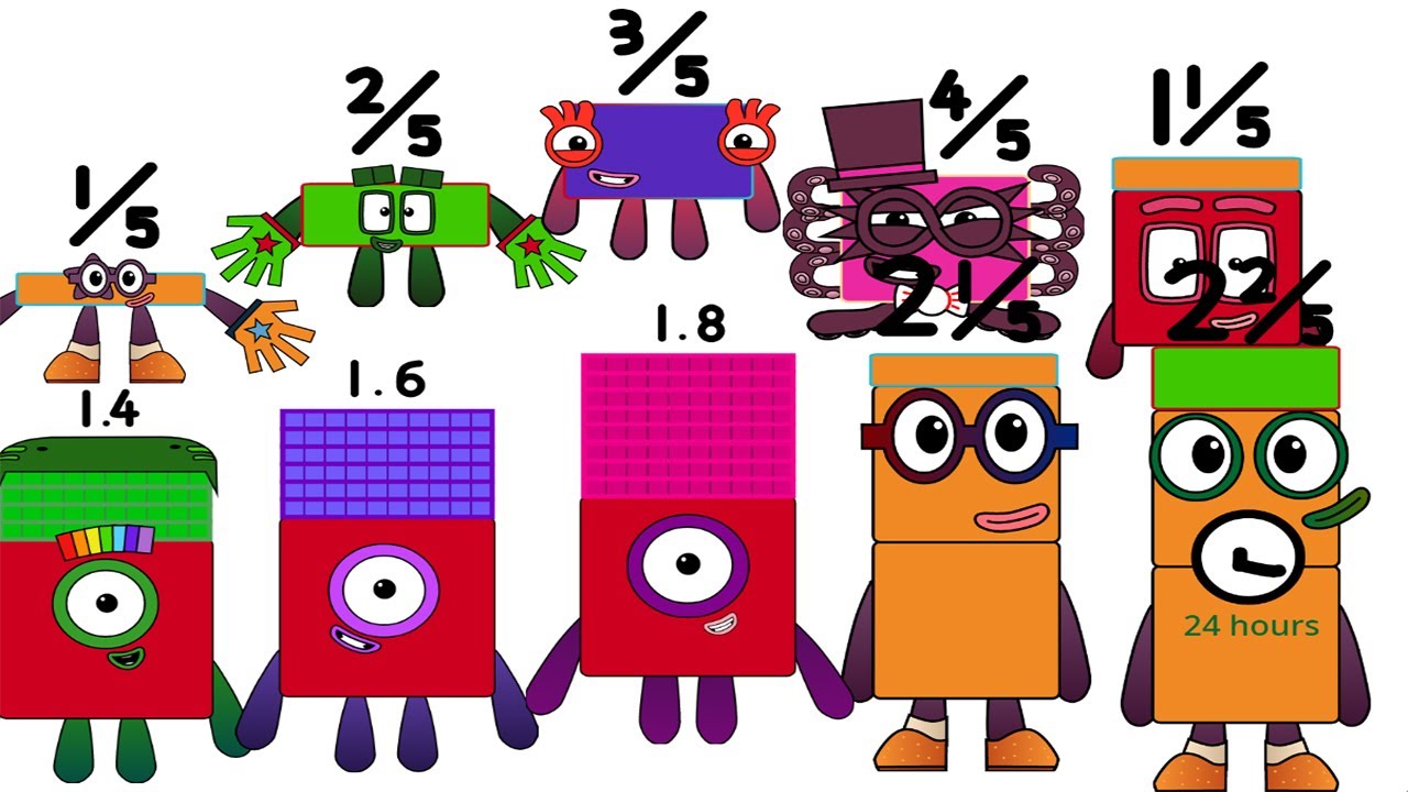 Numberblocks Band Fifths Fix Better For Sadones Youtube