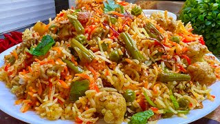 Mix Veg Biryani With Homemade  Biryani Masala | Mix Veg Biryani Recipe ❤