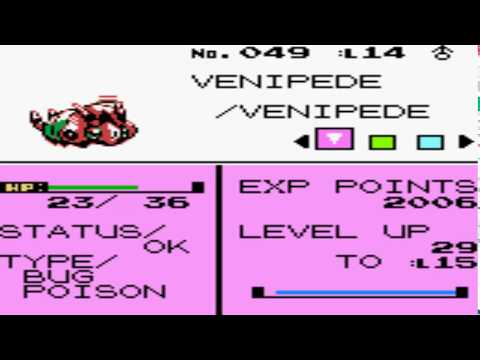 Pokemon Kalos Crystal: Venipede wants to learn the move ???????
