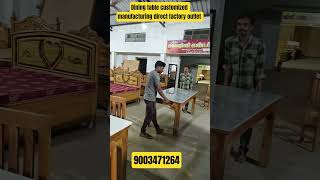 💥Dining table wholesaler direct manufactur factory outlet with free delivery #customized