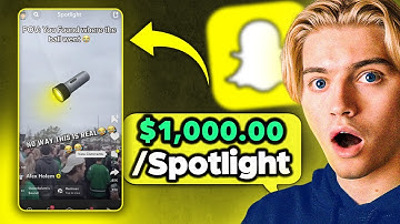 How to EASILY Make $1,000 With Snapchat Spotlight (FULL GUIDE)