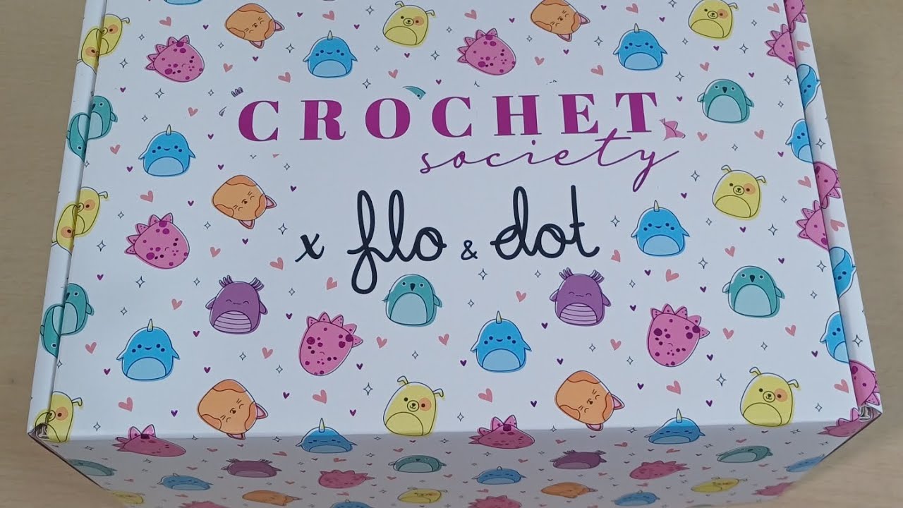 Crochet Society box 56 (Aug 2025) opening